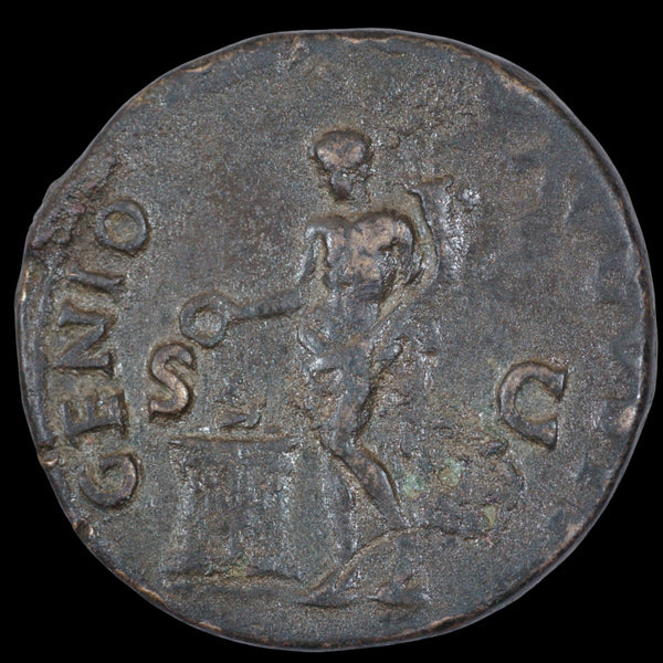 Nero,  AE As, AD54-68