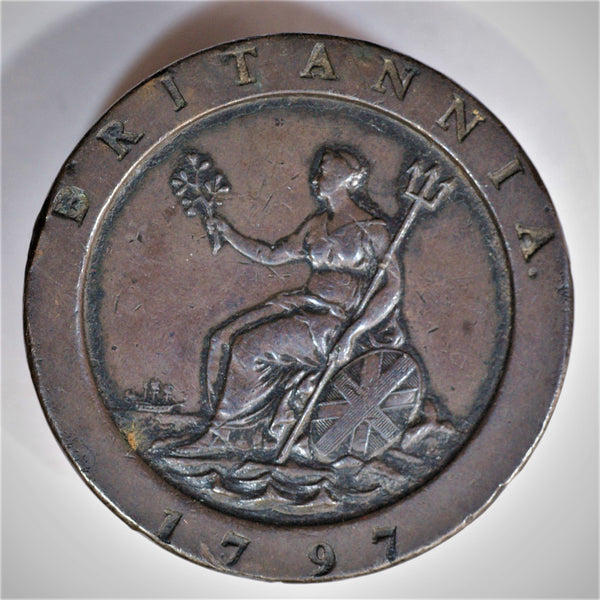 George III. Twopence. 1797. A selection