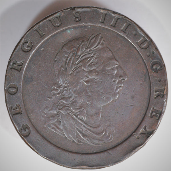 George III. Two Pence. 1797. A selection