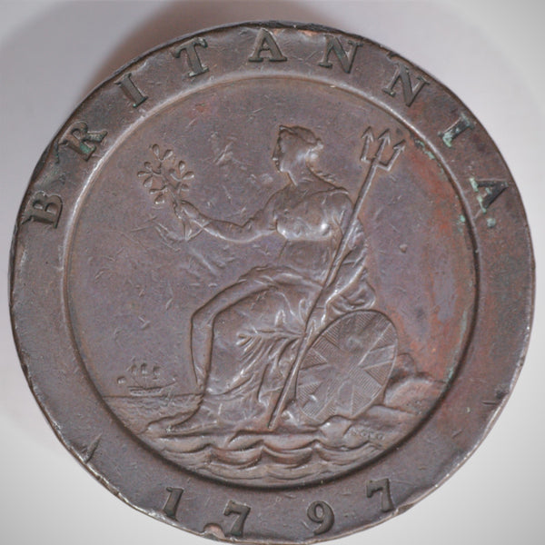 George III. Twopence. 1797. A selection
