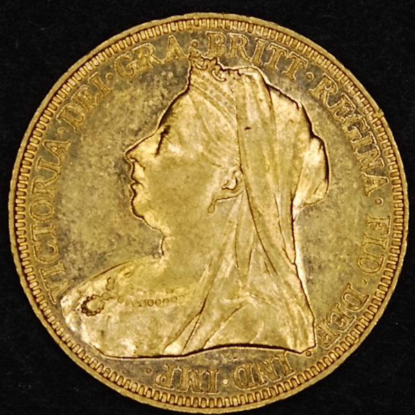 Victoria. Sovereign. 1896.