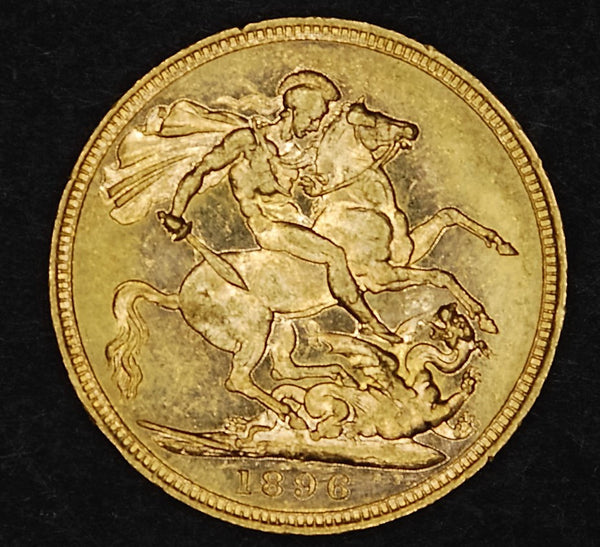 Victoria. Sovereign. 1896.