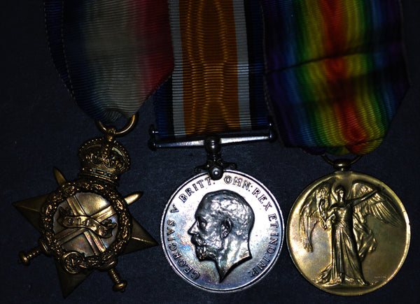 WW1 Trio. W. Goodey. ASC