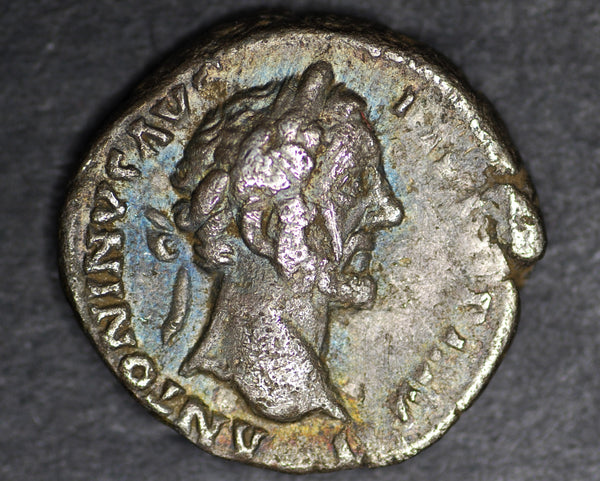 Antoninus Pius. Denarius. AD156-7