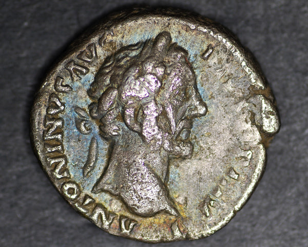 Antoninus Pius. Denarius. AD156-7