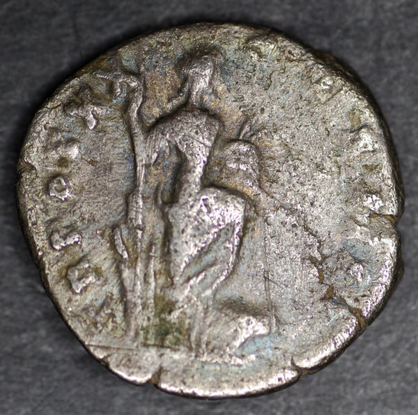 Antoninus Pius. Denarius. AD156-7