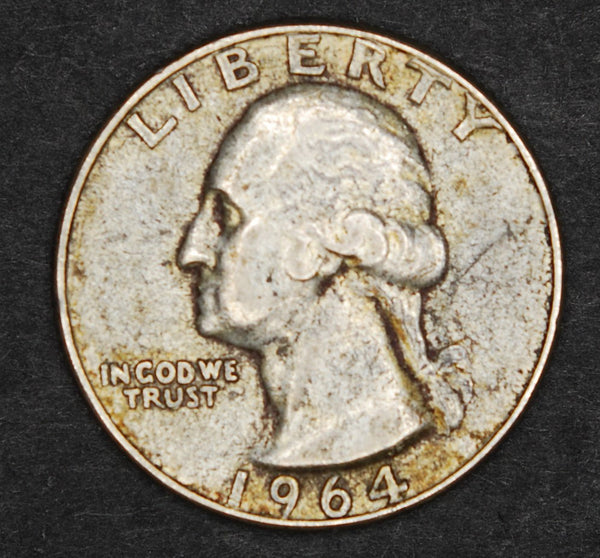 USA. 25 Cents. 1964