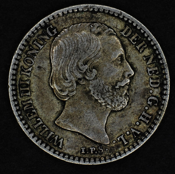 Netherlands. 10 cents. 1869