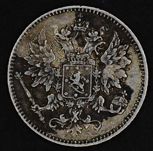 Finland. 25 Pennia. 1899