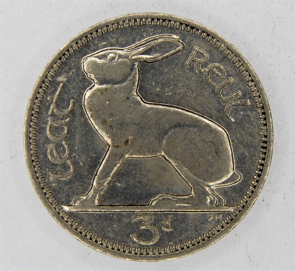 Ireland. Three pence. 1940.