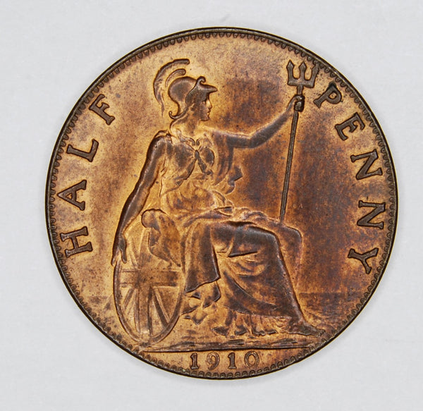 Edward VII. Halfpenny. 1910.