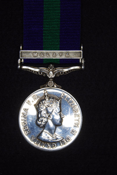 General service medal. 1918-62. Bar Malaya.