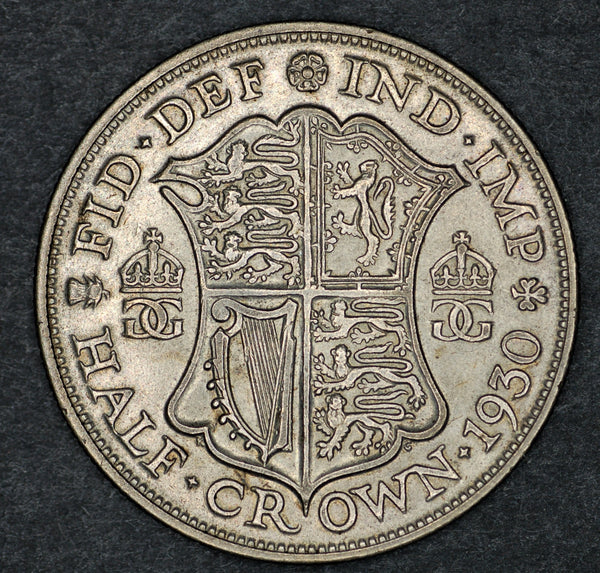 George V. Half crown. 1930. Key date