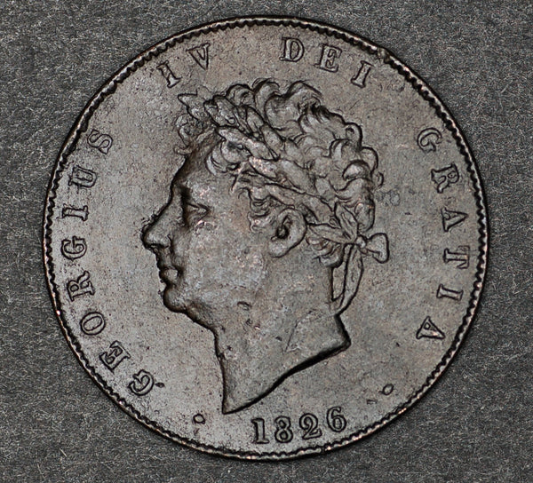 George IV. Halfpenny. 1826