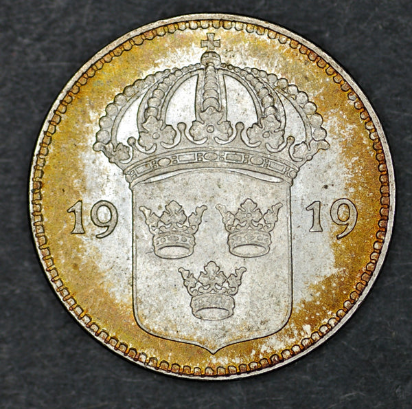 Sweden. 10 Ore. 1919