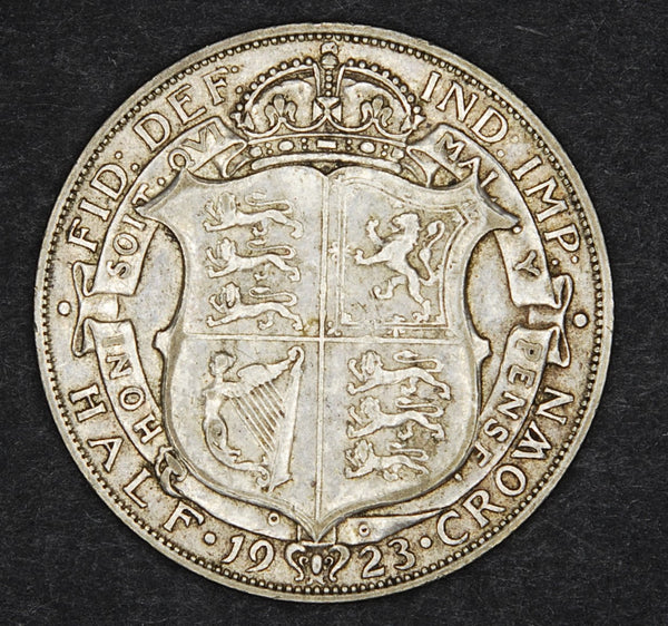 George V. Half crown. 1923