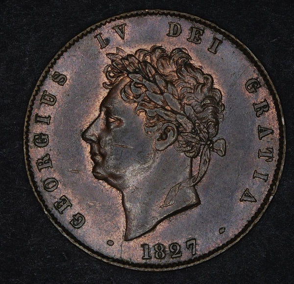 George IV. Halfpenny. 1827