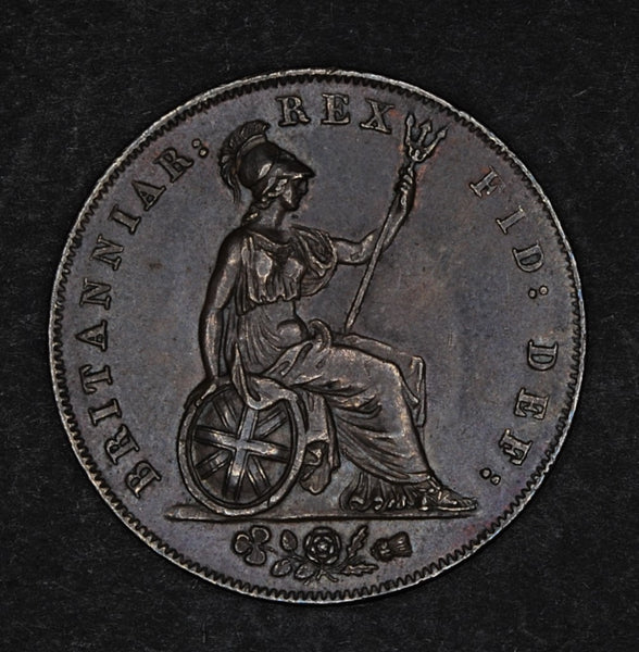 George IV. Halfpenny. 1826