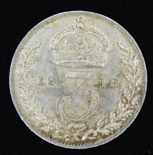 George V. Threepence. 1918