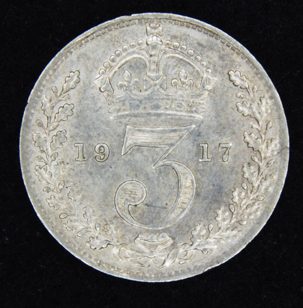 George V. Threepence. 1917.