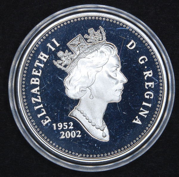 Canada. proof silver dollar. 2002