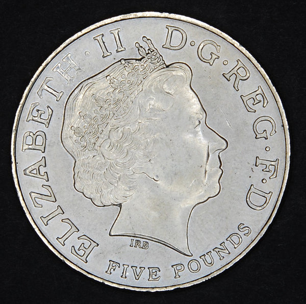 Elizabeth II. £5 coin. 2005 'Trafalgar'