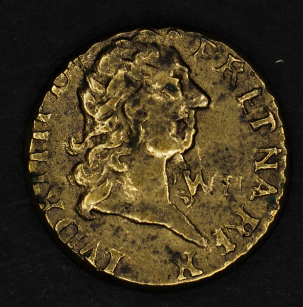 France. Louis XIIII. Half Pistol coin weight.