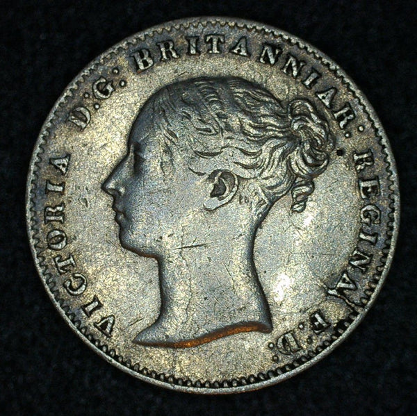 Victoria. Threepence. 1859