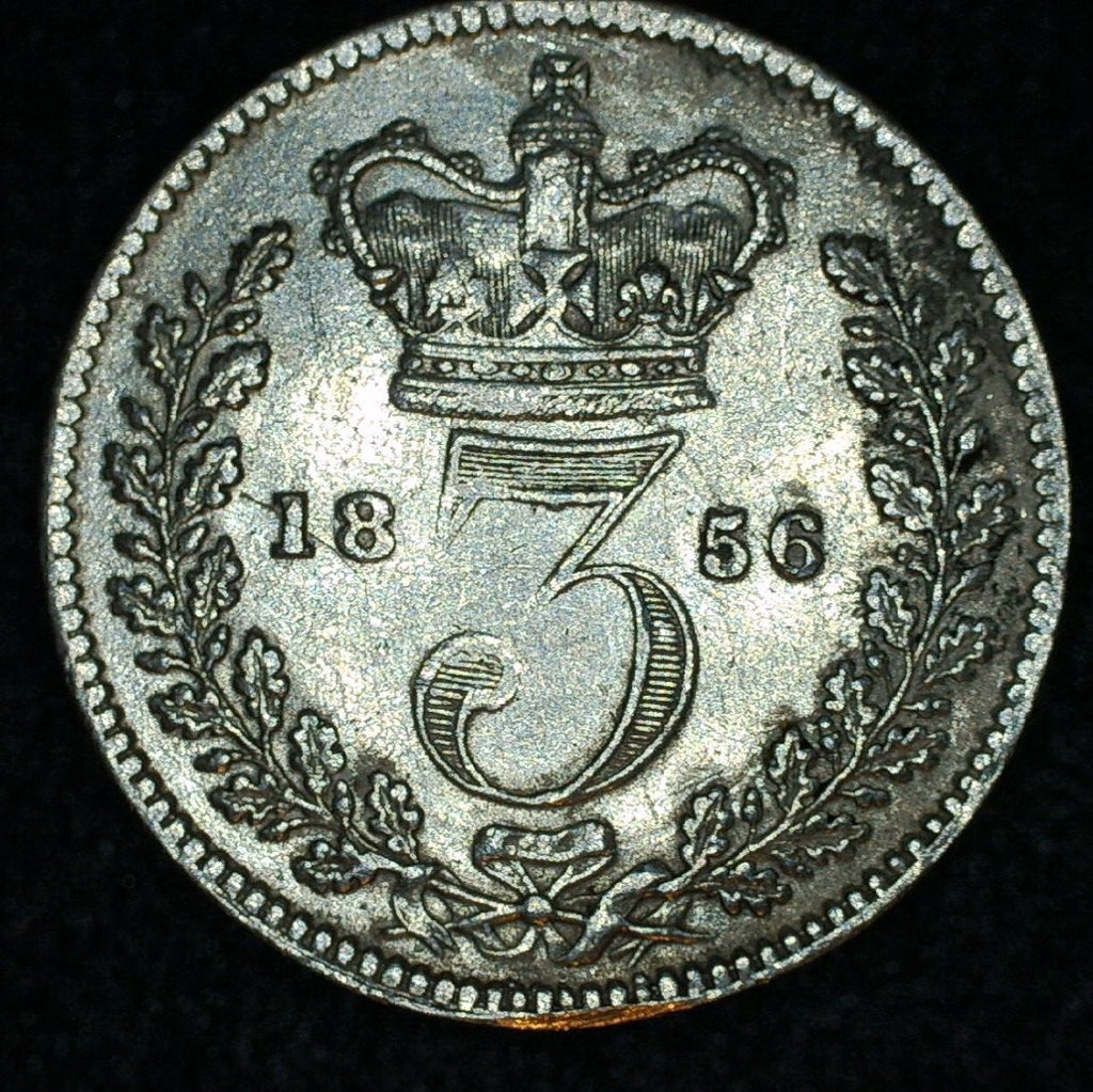 Victoria. Threepence. 1856