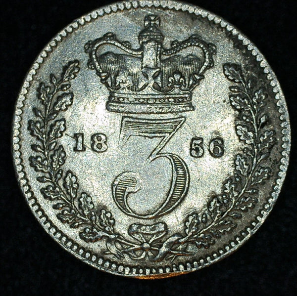 Victoria. Threepence. 1856