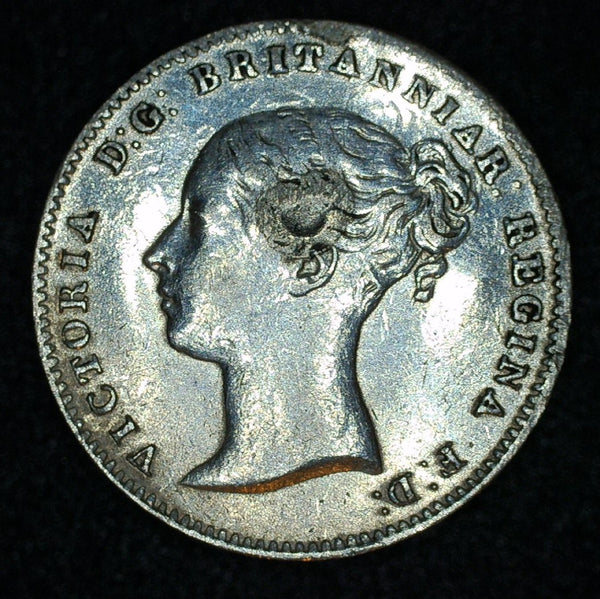 Victoria. Threepence. 1856