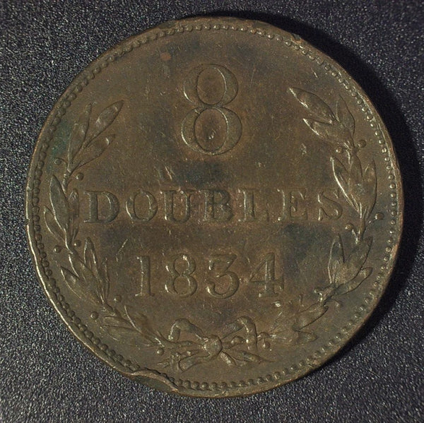 Guernsey. 8 Doubles. 1834