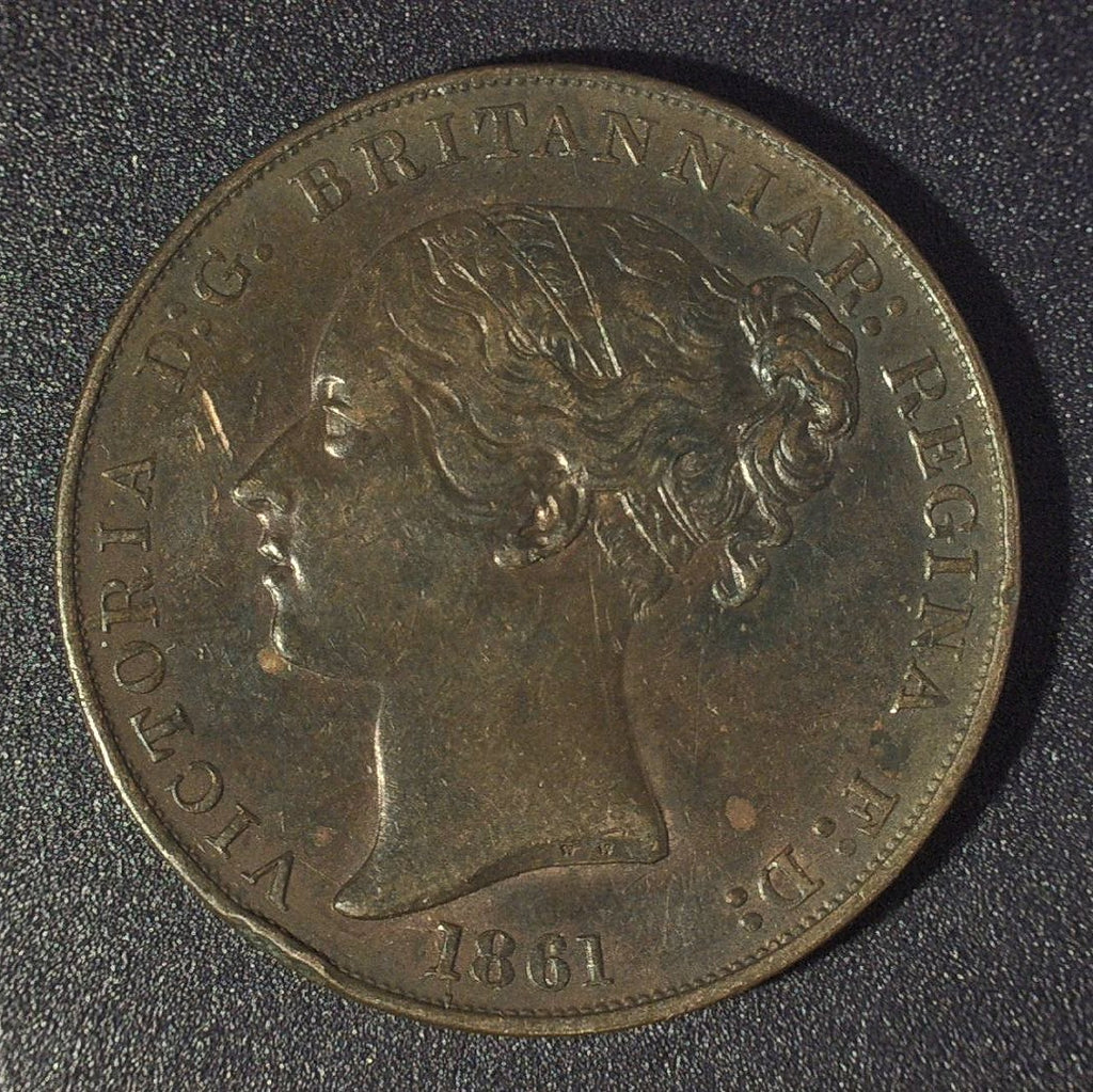 Jersey. 1/13th of a shilling. 1861