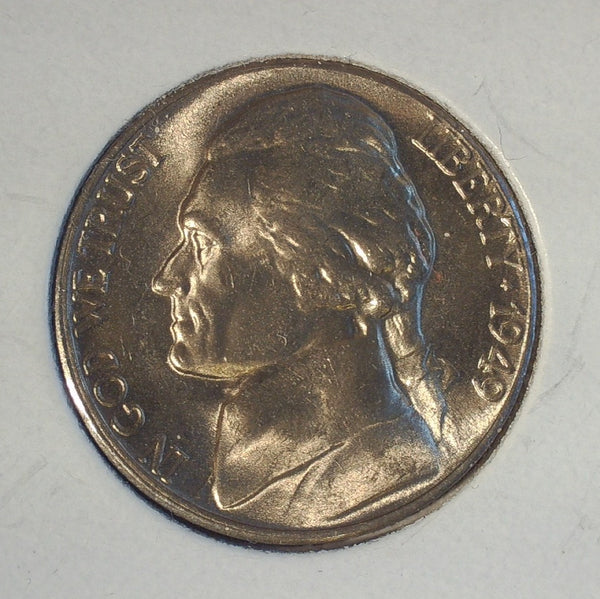 USA. 5 cents. 1949 D