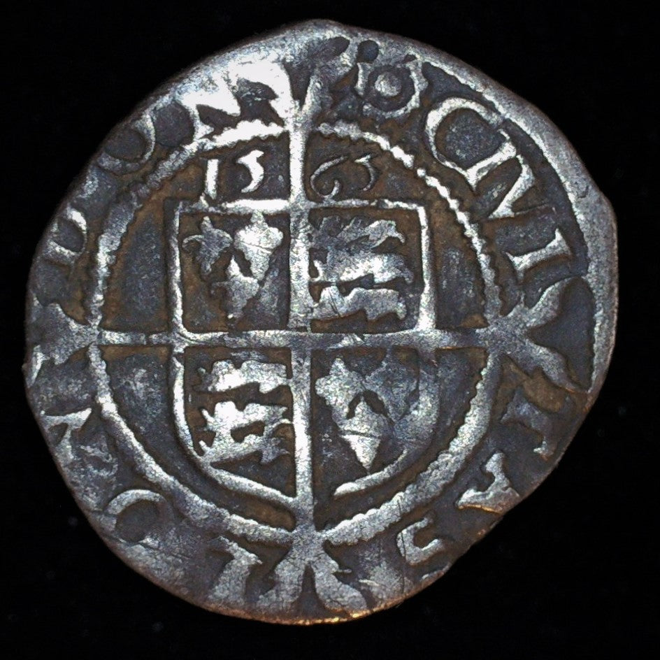 Elizabeth 1st. Threehalfpence. 1565