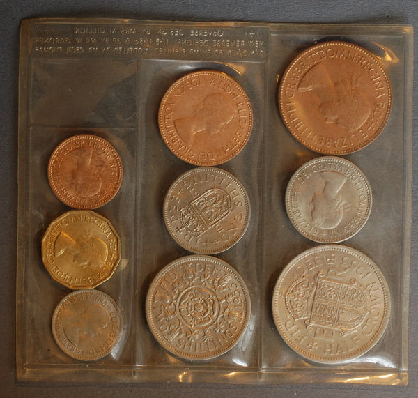 Elizabeth II. 1953 coronation year set. Uncirculated.