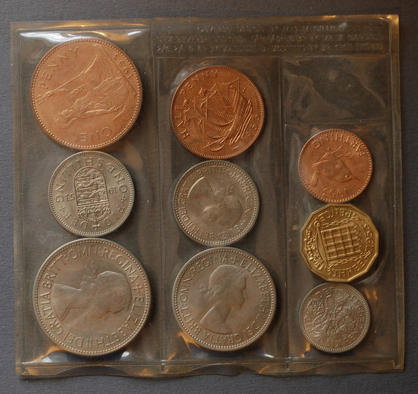 Elizabeth II. 1953 coronation year set. Uncirculated.